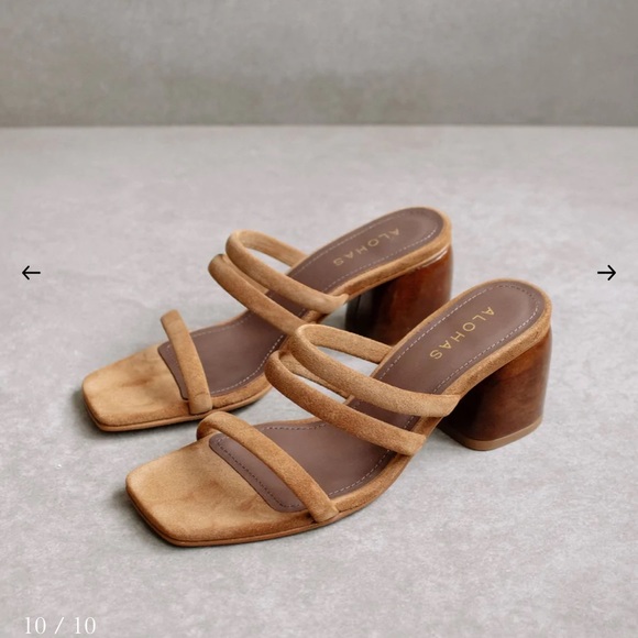 Alohas Shoes - Alohas Indiana Brown suede sandals. EU 40 = US 9.